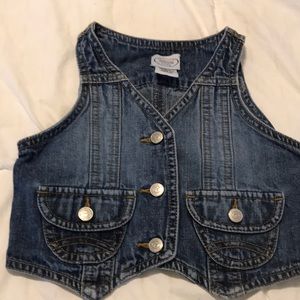 Talbot Kids little girl vest